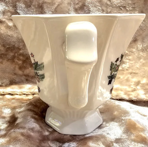 Nikko Christmastime Mugs Cups Set of 4 Vintage - Picture 4 of 11